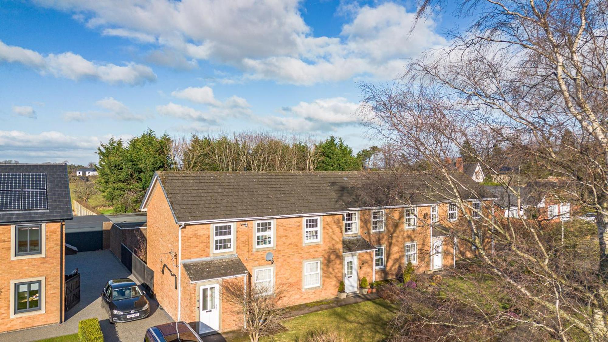 Cosy Apartment In Wetheral,Cumbria Bagian luar foto